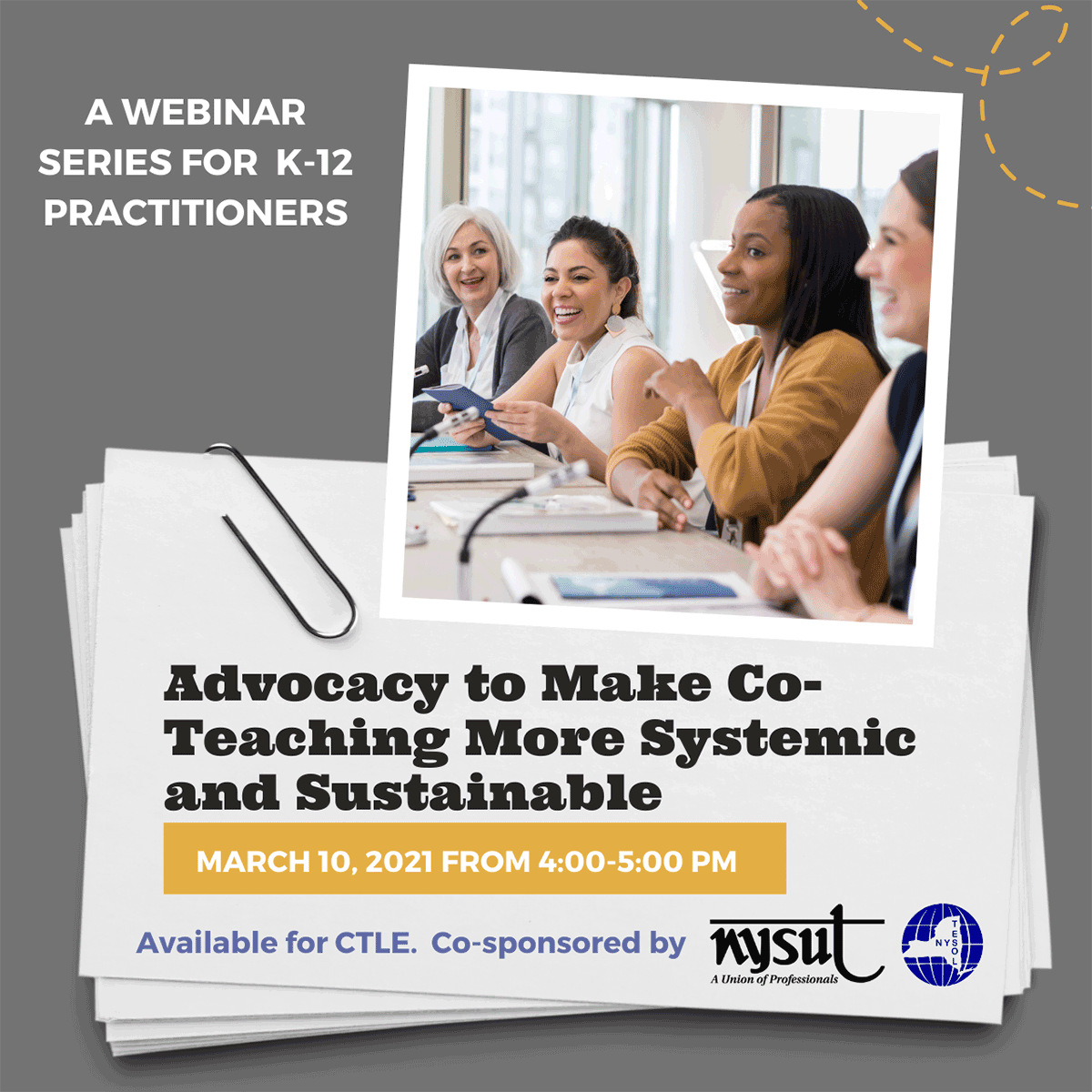 Co-Teaching Webinar Series